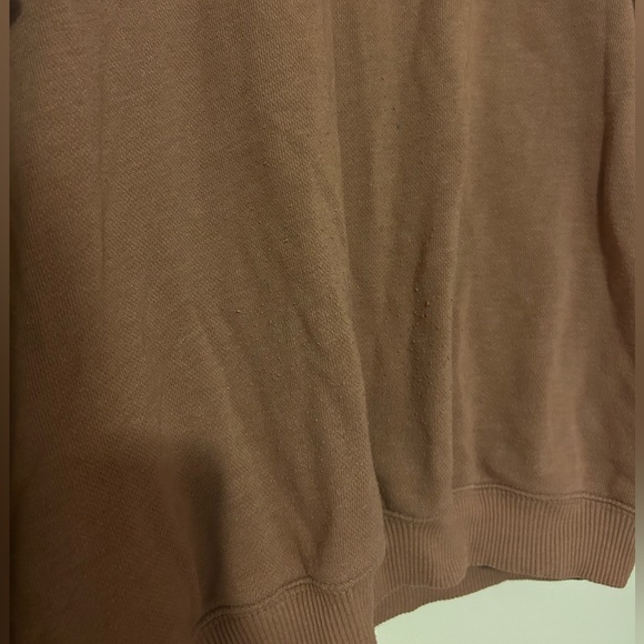 Aerie Mauve Hoodie with Fur lined hood - Picture 7 of 7